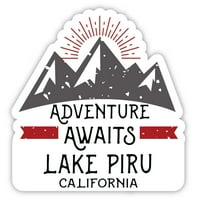 Lake Piru California Souvenir Vinyl Decal Sticker Adventure очаква дизайн