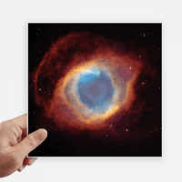 Червено синя планета звезда мъглявини стикер етикети стена снимка лаптоп декол за самостоятелно лепило