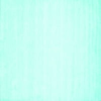 Ахли Компания Машинно Пране Вътрешен Правоъгълник Твърди Тюркоазено Синьо Модерна Зона Килими, 3 '5'