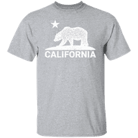 Графична Америка щат Калифорния мечка САЩ златен щат Мъжка графична тениска