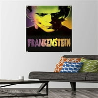Frankenstein - Стенски плакат за близък план с бутални щифтове, 22.375 34