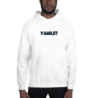 Неопределени подаръци 2xl Tri Color Yamilet Hoodie Pullover Sweatshirt