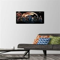 Marvel Cinematic Universe Eternals - Групов плакат за стена с бутални щифтове, 14.725 22.375