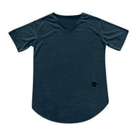 Wozhidaoke ризи за мъже v ръкави солидни плюс шия къси цветове размер мъжки блуза тениски ризи за мъже