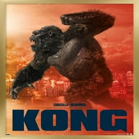 Godzilla срещу Kong - Kong Wall Poster, 14.725 22.375 рамки