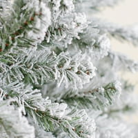 Празнично Време Без Светлина 6 ' Зелено Дърво Бор Изкуствена Коледна Елха