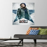 Marvel Falcon и Winter Soldier - SHARON CARTER ONE SHANT POSTER с pushpins, 22.375 34