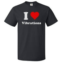 Любовни вибрации тениска i heart vibrations tee gift