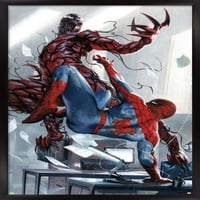 Marvel Comics - Carnage - Битка с плакат за стена Spider -Man, 22.375 34