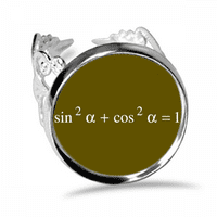 Математическа Формула Изразява Изчислителен Квадратен Пръстен Регулируема Любов Сватба Ангажимент