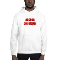 2xl Достъп за разработчик Cali Style Hoodie Pullover Sweatshirt от неопределени подаръци