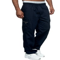 Мъжки панталони товари за джогьори суитчъри ежедневни панталони тънки спортни панталони с джобове