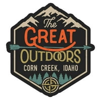 Corn Creek Idaho страхотният дизайн на външния дизайн винилов стикер