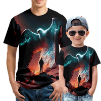 Тениска Орел Мъжки тениски графични Възрастни Детски дрехи, л