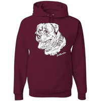 Rottweiler Dog Lover Pet Owner Lover Lover Graphic Hoodie Sweatshirt